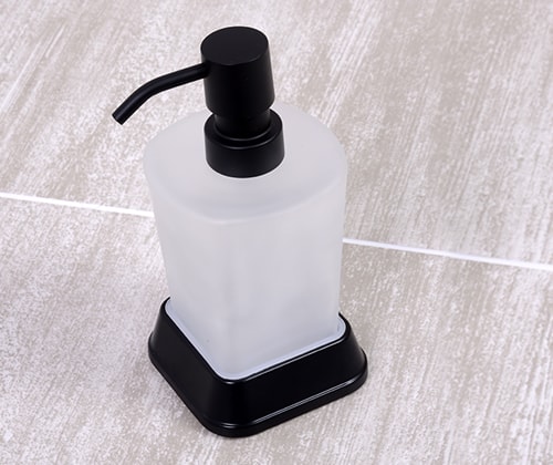 Дозатор жидкого мыла WasserKRAFT Amper K-5499BLACK