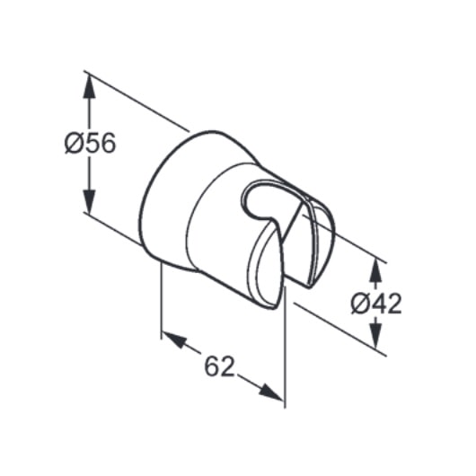 Держатель для душа Kludi Sirena 6305043-00