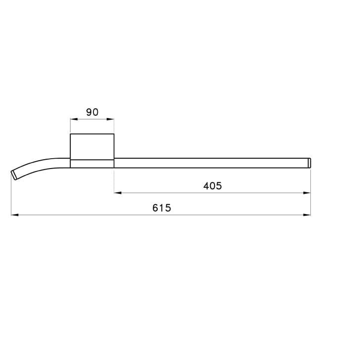 Полотенцедержатель Stella Bamboo 40 BT 10001 CR00