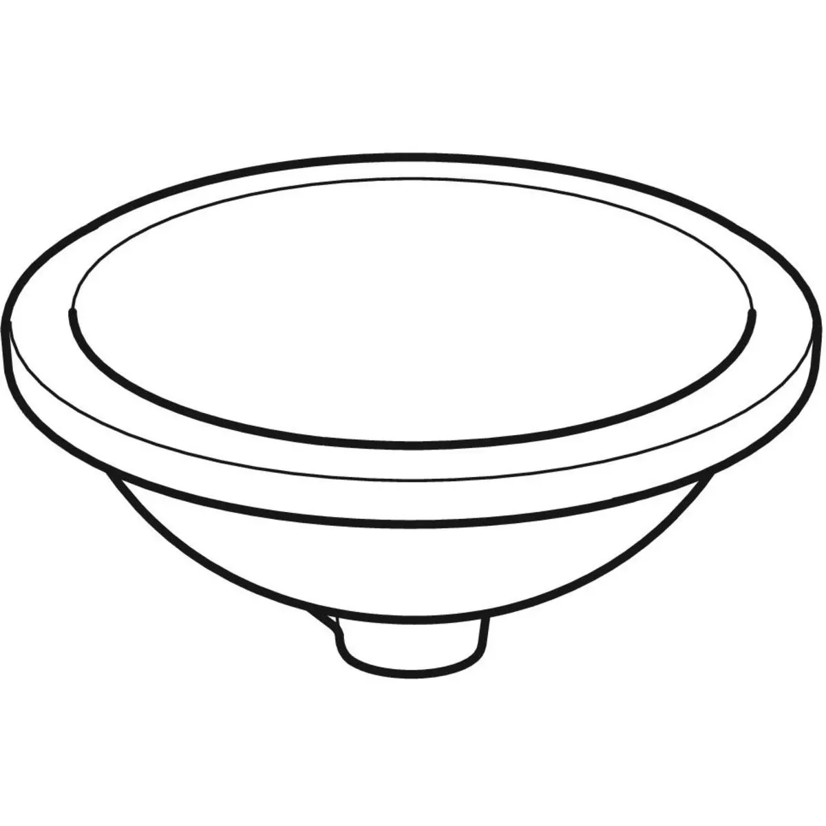 Раковина 40,5x42 см Geberit VariForm 500.746.01.2