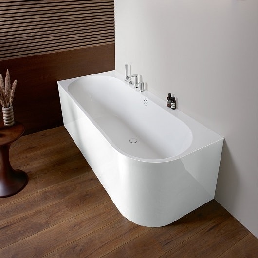 Квариловая ванна Villeroy&Boch Oberon 2.1 180x80 UBQ180OBN9CL00VD01 левая альпийский белый