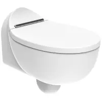 Унитаз подвесной Creavit Foglia FG321-00CB00E-0000 безободковый, с функцией биде, белый