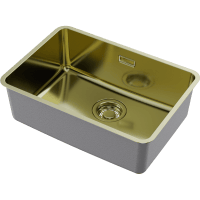 Кухонная мойка Omoikiri Omi 53-U/I Ultra Mini 4997406 светлое золото