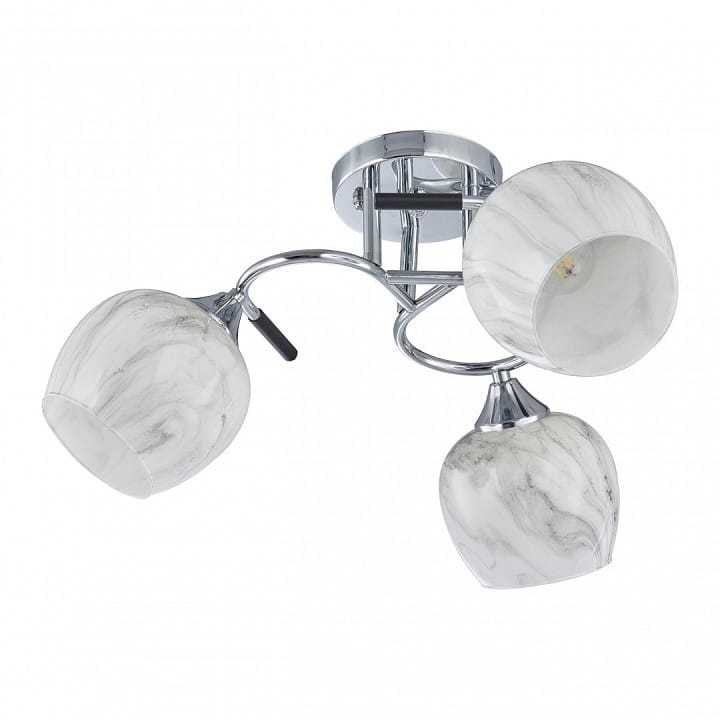 Потолочная люстра Arte Milano AMALFI-327985 327985/3 CR+BK
