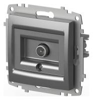 ТВ-розетка оконечная без рамки Elbi Eleсtriс Zena Vega 609-011000-273
