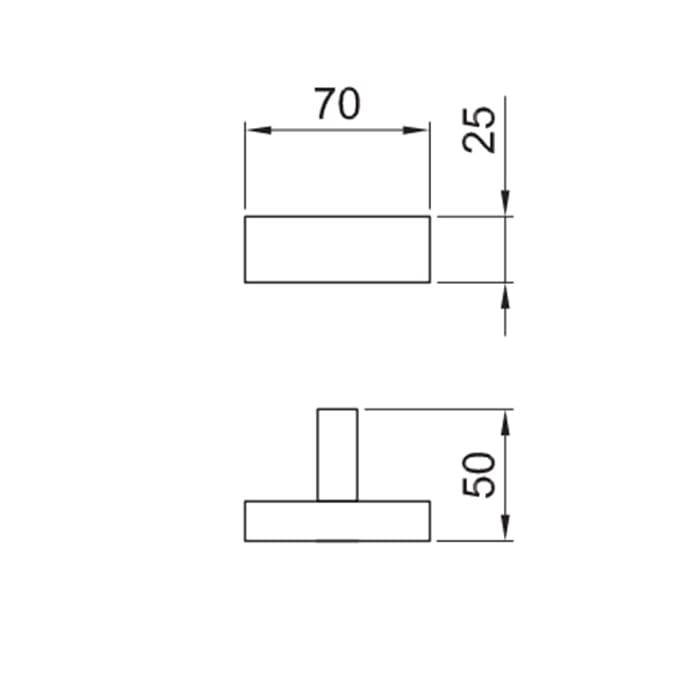 Крючок Fantini Linea 92 93 7708 сталь