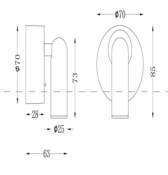 Спот Maytoni Technical Миракс C038WL-L3W3K