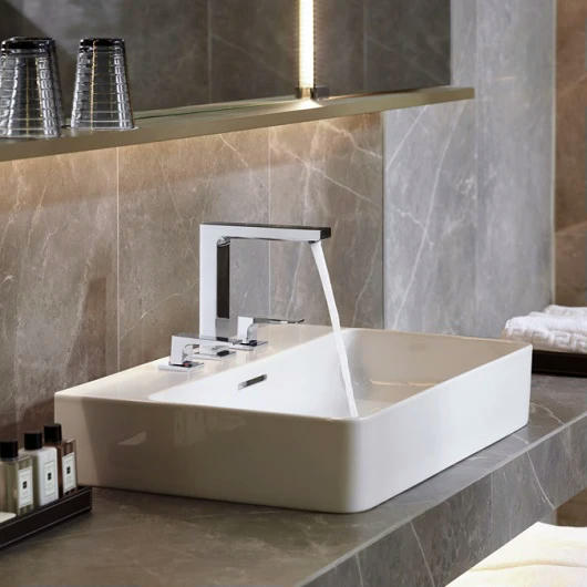 Смеситель для раковины hansgrohe Metropol 160 32515000 Push-Open