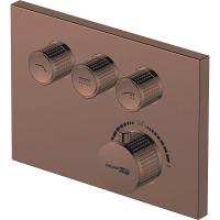 Термостатический смеситель для душа WasserKRAFT Asphe 7758 Thermo розовое золото