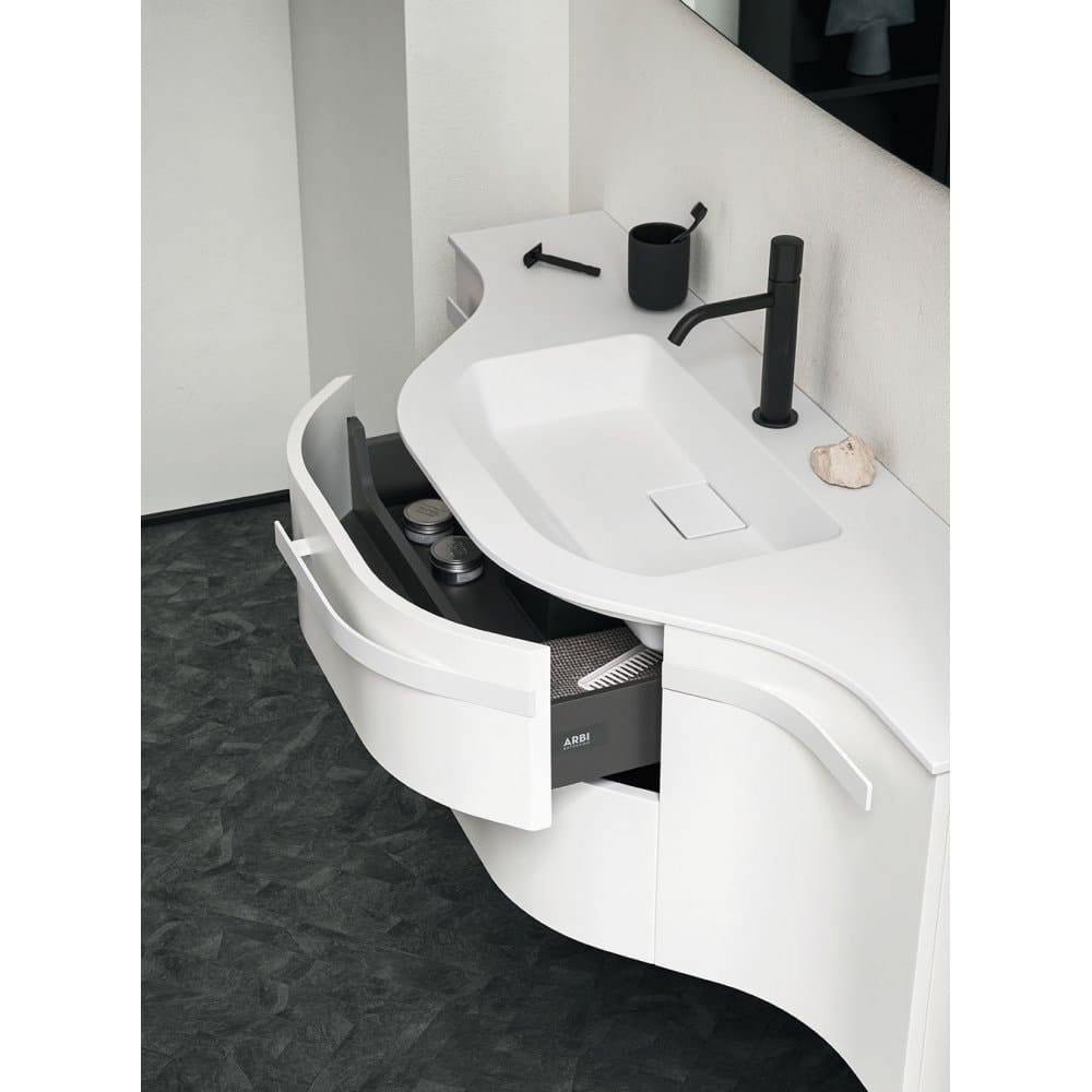 Комплект мебели Arbi Fusion Moby 30 белый матовый