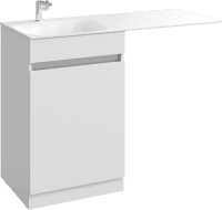 Тумба под раковину AQWELLA Forma 115 FOR0105KL белый
