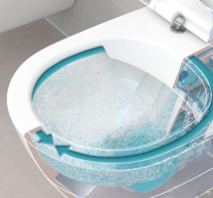 Унитаз подвесной Villeroy&Boch Avento Plus 5656RSR1 с сиденьем микролифт