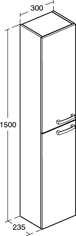 Шкаф-пенал Ideal Standard Tempo 30 (E3243OS)