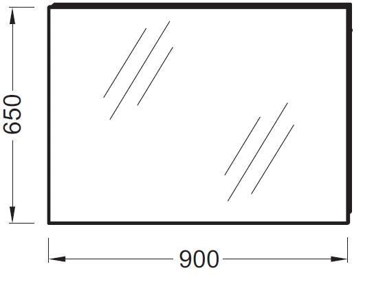Зеркало Jacob Delafon Ove EB1083-NF