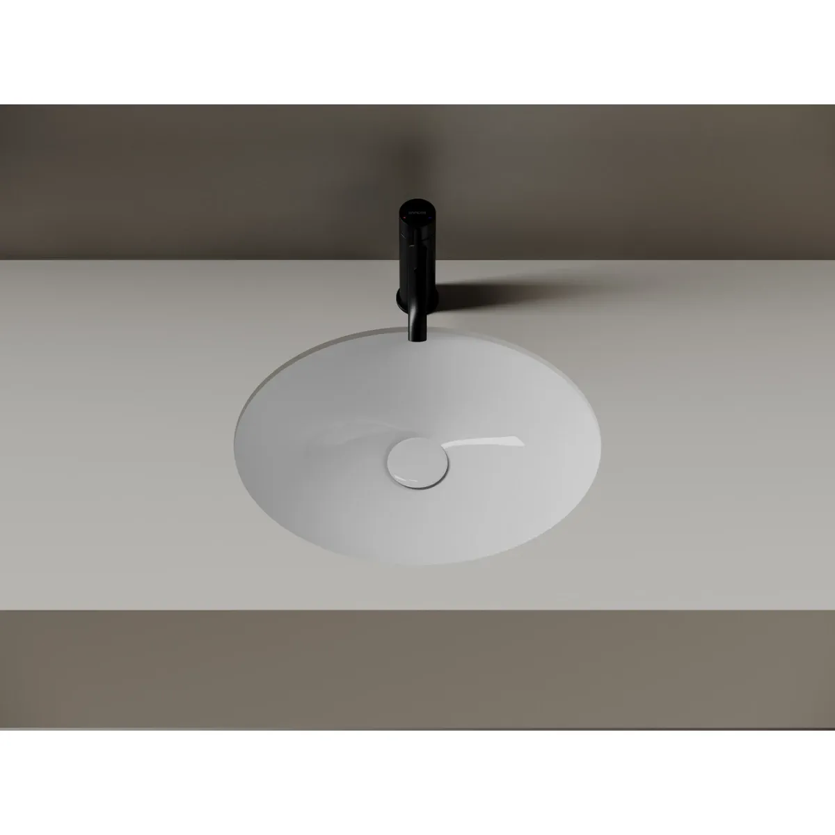 Раковина Ceramicanova Era CN15005 46,5x38 см, встраиваемая снизу, белый