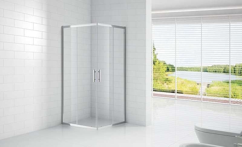 Душевой уголок Cezares Eco 100x100 ECO-O-A-2-100-C-Cr