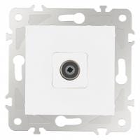 ТВ-розетка без рамки Arte Milano am-203 203.43-1.white