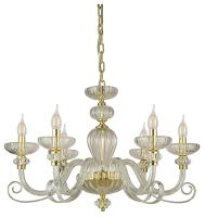 Подвесная люстра Newport ANNETTE 8626/C mat.soft gold clear