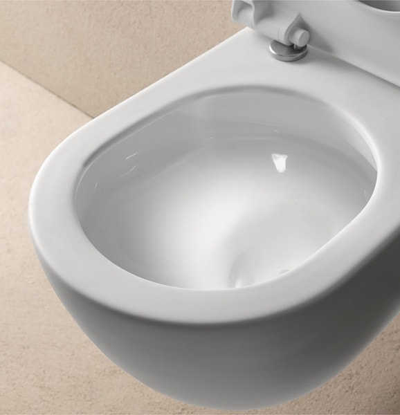 Подвесной унитаз GSI Pura 881509 белый матовый