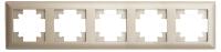 Рамка на 4 поста Stekker PFR00-7005-02 39806