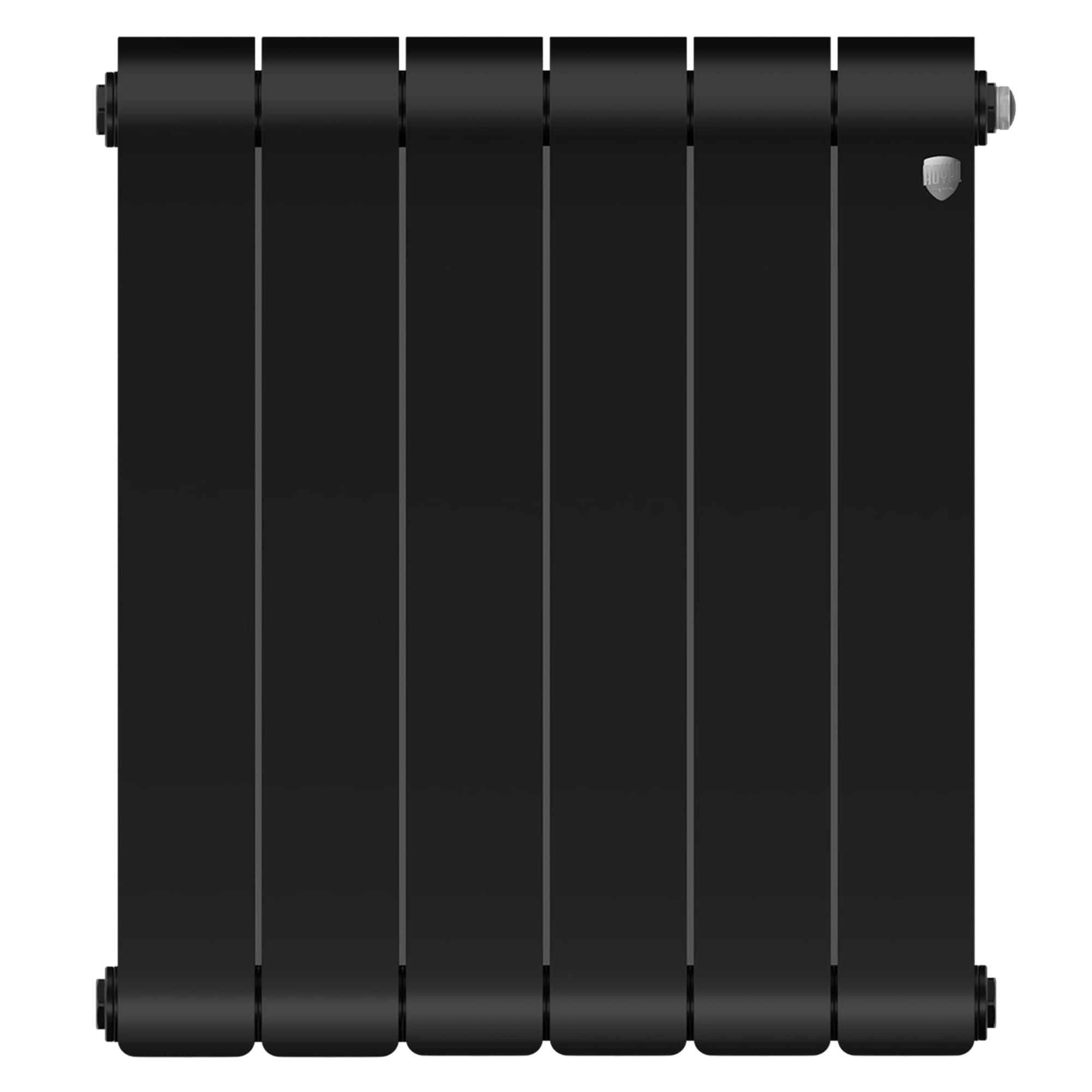 Радиатор биметаллический Royal Thermo Infinity 500 Noir Sable - 6 секц.