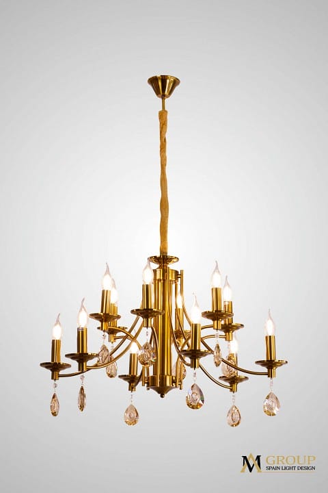 Подвесная люстра AM-Group AM376 AM376 SP6+6