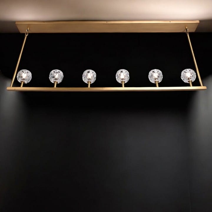 Светильник на штанге Imperiumloft RH Boule De Cristal Linear 40,1222