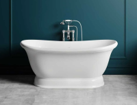 Ванна из искуственного камня Salini Ettora 174х90 100611G белый