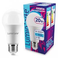Лампа светодиодная Luminarte E27 20Вт 6500K LSTD-A60-20W6KE27