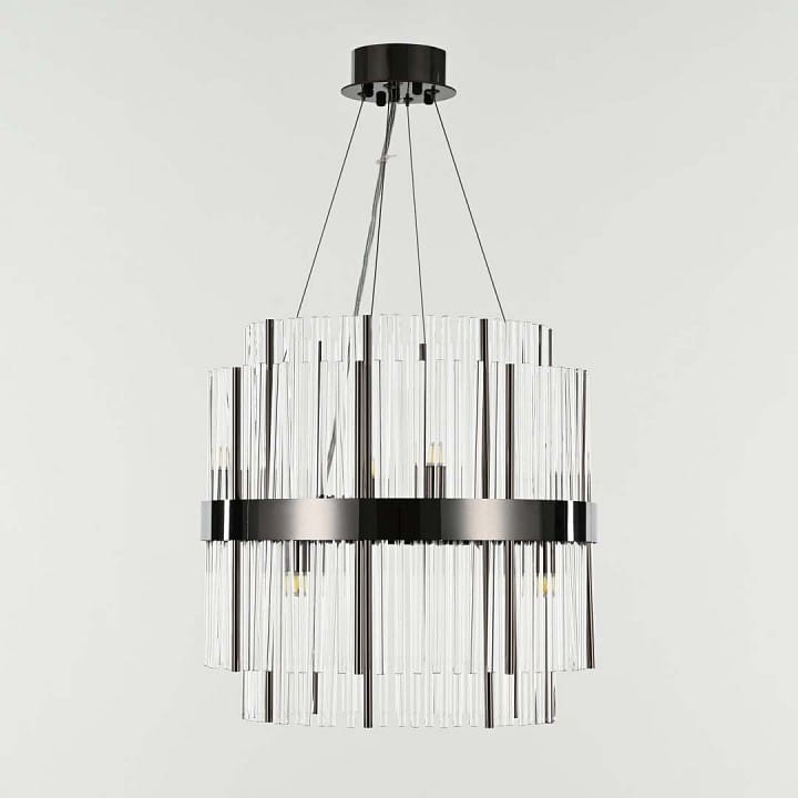 Подвесная люстра Arte Milano Бари 430110.400.8.G9.C2 BK