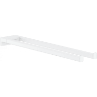 Двухрожковый держатель полотенец hansgrohe AddStoris 41770700 матовый белый