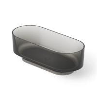 Отдельностоящая ванна Dea Design Shadow 170х72х56 DD8675 1700 R4 smoky black