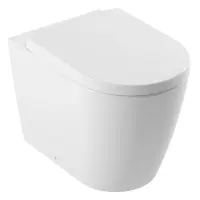 Приставной унитаз с функцией биде с сиденьем микролифт Serel Smart SM11BM