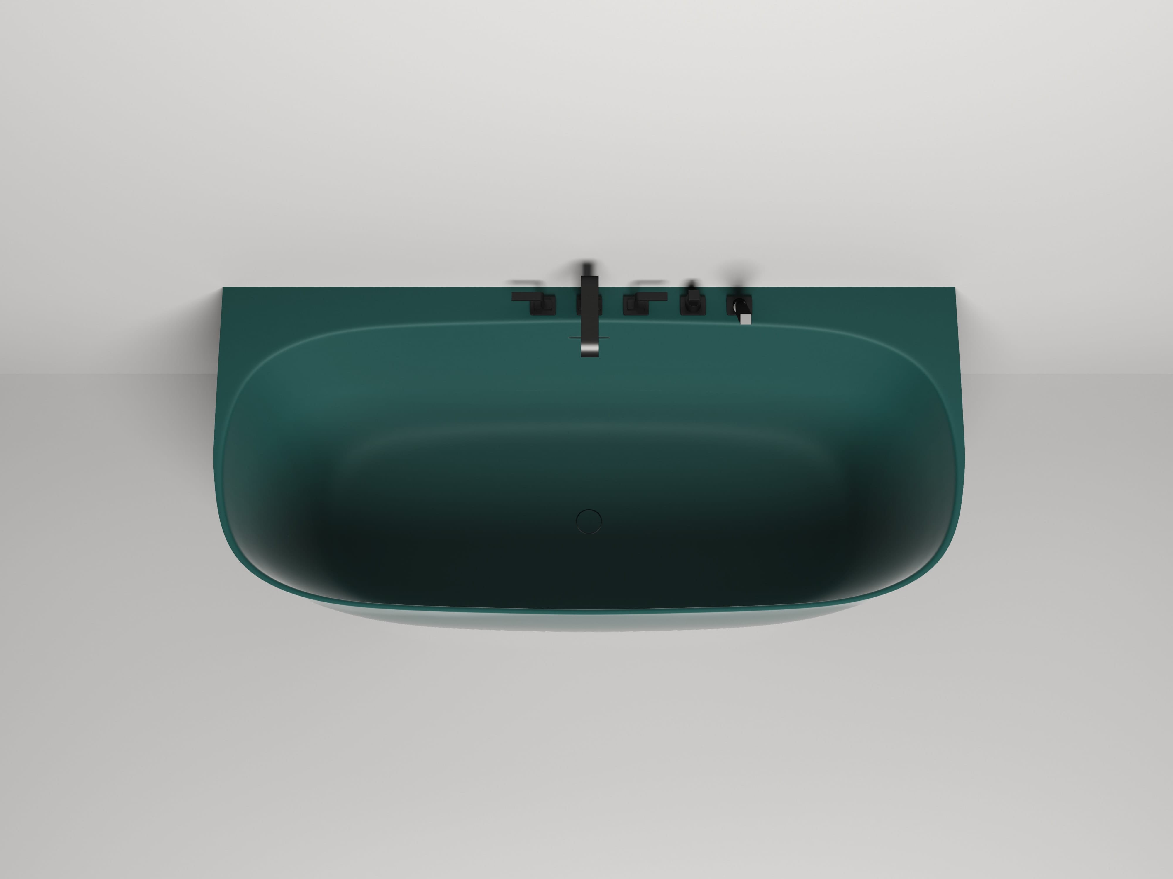 Ванна из искусственного камня Salini Sofia Wall 180x85 102523MF покраска по RAL полностью