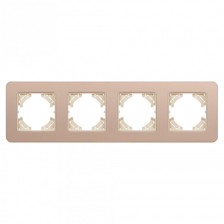 Рамка на 4 поста Arlight AKIRY 049745