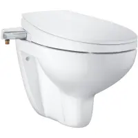 Унитаз подвесной Grohe Bau Ceramic 39651SH0 с сиденьем, альпийский белый