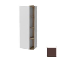 Шкаф-пенал 50 см Jacob Delafon Terrace EB1740GRU-N23 левый ледяной коричневый блестящий