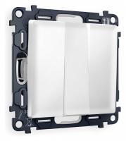 Выключатель трехклавишный без рамки Ambrella Volt Quant MA125010