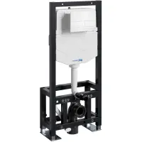 Инсталляция для унитаза WasserKRAFT Dill 61 61TLT.010.ME.WH04 с кнопкой смыва, белый