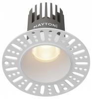 Встраиваемый светильник Maytoni Technical Омут DL119-10W-3K-TRS-W