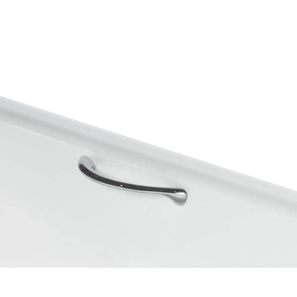 Ванна чугунная Wotte Start 1600x750UR 160x75 см, с отверстиями под ручки, белый