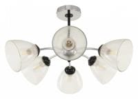 Люстра на штанге Arte Milano Napoli-329007 329007/3+3 CR.BK