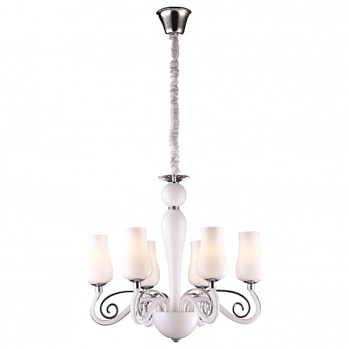 Подвесная люстра Arte Lamp Biancaneve A8110LM-6WH