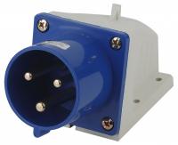 Вилка прямая 2P+PE Эра  VS-32-2P-PE-IP44