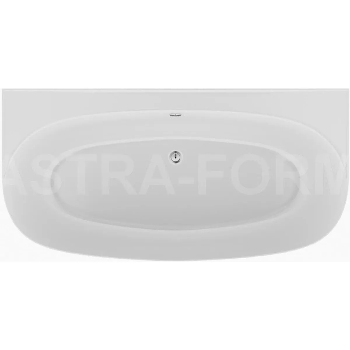 Ванна из литьевого мрамора Astra-Form Атрия 01010013 170x85 см, белый