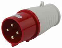 Вилка прямая 3P+PE Эра  V-32-3P-PE-IP44