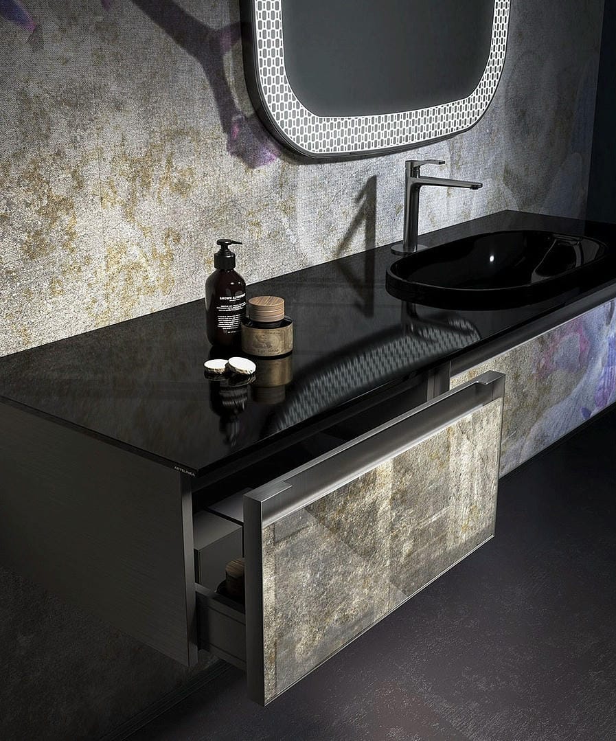 Комплект мебели с раковиной Artelinea +Skin SKA105+SKY45+B.86 ON+KML 150+TRC100
