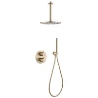 Душевой комплект Abber Wasser Kreis AF8121G золото матовое