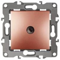 ТВ-розетка проходная без рамки Эра Эра 12 12-3102-14