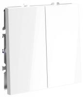 Переключатель перекрестный двухклавишный без рамки Voltum S70 VLS020501